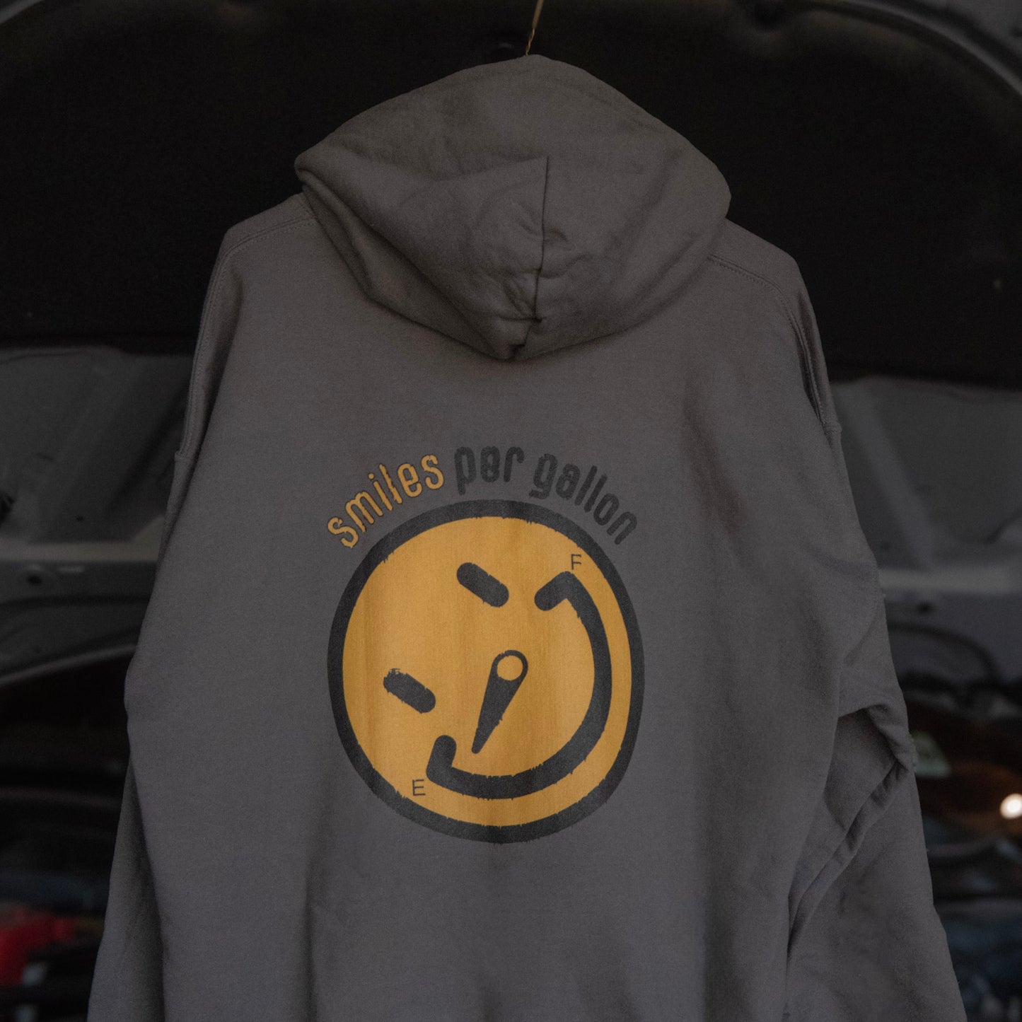 SMILES PER GALLON HOODIE